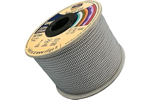 VILIGO Paracord 550 Corde en nylon idéale pour créer un bracelet, laisse ou collier, corde de camping pour tentes et randonnées (15 m, radio)
