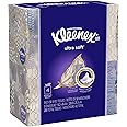 Kleenex Ultra Soft Facial Tissue, Cube Box,50 Tissues, Pack of 4