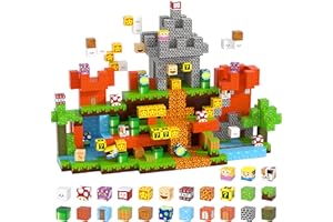 Trozvyn Magnetyczne Klocki dla Dzieci 150 sztuk, Zabawka Magnetyczna STEM dla Chłopców i Dziewczynek