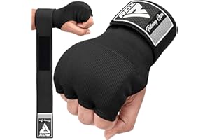 ‎RDX RDX Gel Innenhandschuhe Boxen MMA Muay Thai Training, Elastisch Boxbandagen 100cm Lang Handgelenkbandagen, Kampfsport Sparring Handbandagen Inner Boxing Gloves Punchingbälle Punchinghandschuhe