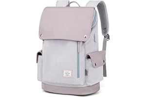 WIND TOOK WindTook Mochila Mujer Mochilas Escolares Mujer de 15.4 Pulgadas para Niñas Impermeable Mochila Universidad Elegante Multiusos para Viajes/Colegio/Trabajo