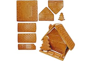 ‎LEBKUCHENWELT Lebkuchenhaus Bausatz - L - ca. 17x17x18 cm - ca. 450g | Knusperhäuschen Lebkuchen Hexenhaus selbst Bauen Basteln mit Kindern zur Weihnachtszeit DIY Do-it-yourself von LEBKUCHEN WELT