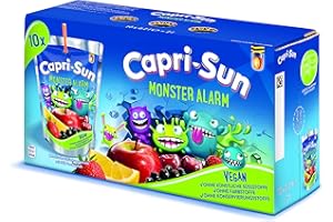 DEUTSCHE SISI-WERKE BETRIEBS GMBH Capri Sun Monster Alarm Lot de 4 paquets de 10 x 200 ml