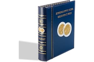 Leuchtturm 343381 Álbum preimpreso 2-Euro-Optima Volumen 1 - Álbum de Monedas EU. 2 Euro Monedas conmemorativas de 2004 a 2013 - Azul