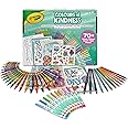 CRAYOLA Colours of Kindness Art Case - 70+ Pieces of Colouring Fun! | Includes Crayons, Markers, Pencils, Stickers & Paper | Ideal for Kids Ages 4+