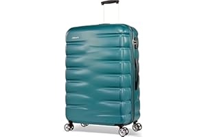 Probeetle by Eminent Voyager VII Twardy bagaż bardzo lekki, odporna na zarysowania, twarda obudowa, 4 ciche kółka, zamek TSA, Petrol, L (77cm - 102 L) (2.0 Generation), Walizka