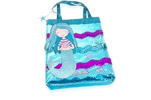 Girabrilla Mermaid Sea Bag Nice Borsa Mare Spiaggia-Accessori Vari, Multicolore, 8056779025746