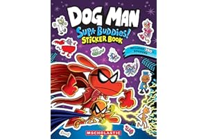 Dog Man: Supa Buddies Sticker Book (Dog Man Movie)