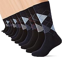 FM London 12-Pack Men’s Smart Breathable Socks