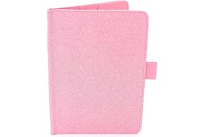 OXROSE Fundas Para Cartillas Sanitarias Rosa Bebés - Formato A5 15x20 Cm - Solapas Guardar Recetas