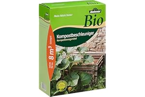 Dehner Bio Kompostbeschleuniger, hochwertiger Naturdünger, Schnellkomposter, ökologische Komposthilfe, biologisch, organisch mineralisch, für ca. 8 qm Grüngut, 5 kg