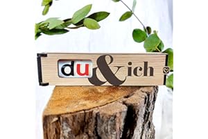 GENERISCH Du und Ich Geschenk - Schokoriegel Geschenkbox inkl. Duplo - Geschenk Für Frauen, Geschenk Zum Jahrestag Für Ihn, BFF Geschenke, Dankeschön Geschenke Klein, Kleinigkeiten Für Frauen, Freund Geschenk
