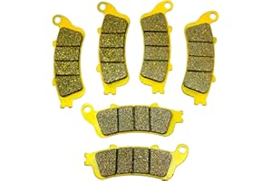 Master Chen Front Rear Brake Pads Brakes for Honda GL 1800 / A ABS Goldwing VFR 800 A Fi ST 1300 CBR 1100 VTX 1800 FA261FR