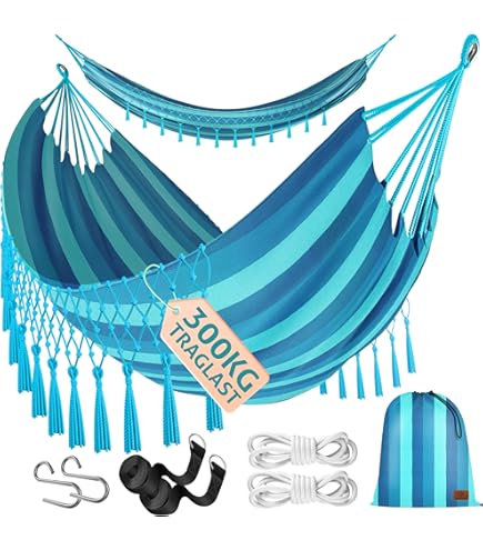 Amaca Pieghevole Con Telaio In Metallo - Regolabile Per Interni Ed Esterni, Portata 120 Kg - Foto 4