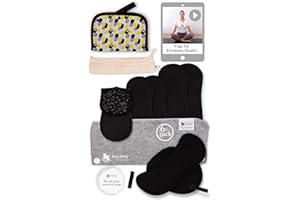 ‎NATISSY Öko Stoffbinden waschbar mit rutschfestem Druck aus Bio Baumwolle für leichte Blutung (Größe S+M, 6er-Pack); waschbar bei hoher T°; kleine & dünne Binden für Damen & Mädchen für bequeme Periodentage