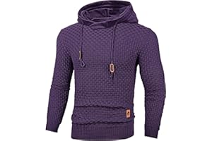 TARAINYA Sudaderas Hombres con Capucha Jersey Hoodies Pullover Sweatshirt Manga Larga Casual
