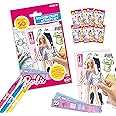 BLADEZ Barbie Toyz Sticker Activity Set - 1 Pack, 50pcs - Customizable Dolls & Stickers - Creative Accessories for Arts & Crafts