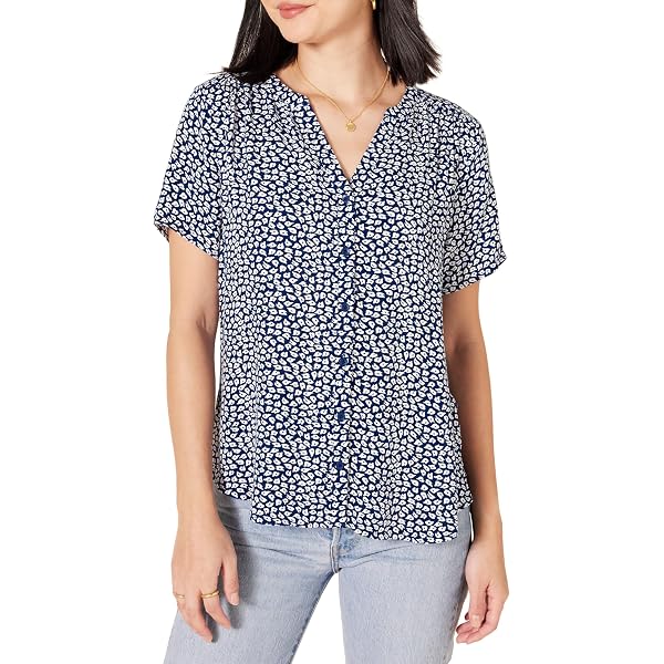 Pyjama Femme Court MyFav - Imprimé Vin - 2 Pièces - Confortable Et Léger