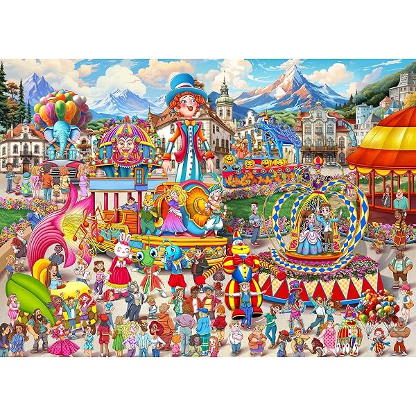All Aboard! - Len Epstein (Tim Bulmer) - Puzzle 1000 Pezzi, Mappa Comica Di Brighton, 66x50 Cm - 4