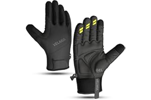 ‎VELMIA VELMIA Fahrrad Handschuhe Winter I wasserdichte Winterhandschuhe für Herren & Damen warme Outdoor Sporthandschuhe zum Laufen