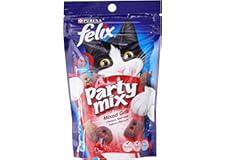 Purina Felix Party Mix Mixed Grill Cat Treats 60g(Pack of 1)