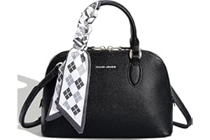 David Jones - Petit Sac à Main Femme Forme Bugatti - Cabas Fourre-Tout Porté Epaule Bandoulière Simili Cuir PU - Tote Shopper Elégant Mode Ville Chic Tendance Original