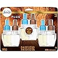 Febreze Origins Fade Defy PLUG Air Freshener & Odor Fighter, Wood, (3) .87 fl. oz. Oil Refills