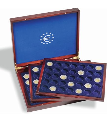 Leuchtturm Ultra Coin Capsules For 2 Euro Coins (25.75mm) - Pack Of 40, Scratch-Resistant Acrylic Holders - View #6
