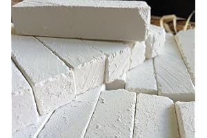 UCLAYS SAWN edible Chalk chunks natural for eating, 7 oz (210 g)