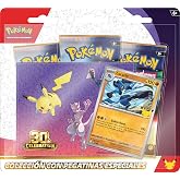 Pok&eacute;mon: 30th Anniversary Celebration Special Sticker Collection - JCC Pok&eacute;mon Lucario (1 Holographic Promotion Card and 3 Up