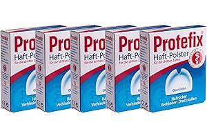 BAPOLE 5x PROTEFIX Haftpolster für Oberkiefer 30St PZN: 0841834