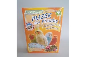 MANI-KO Bird Sand with Shells Ceramic Clay Dolomite Grit 1Kg Budgie Parrot Canary Anisic