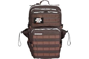 ELITRAINX Zaino 45L Tattico Militare USA Impermeabile Sport, Cabina Aereo, CrossTraining, All'aperto Sport Palestra Portatile by ELITEX TRAINING