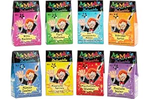TRENDHAUS Mr. Magic Zaubertricks, 8X Mini-Zauberkasten für Kinder ab 6 Jahren, Zauberhafte Geschenke für den Kindergeburtstag