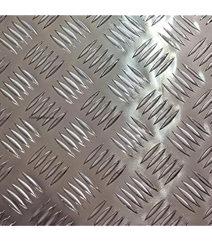 Lamiera Bugnata Alluminio 1000x300x1.5mm | Superficie Mandorlato | Alberts Qualità - Foto 10