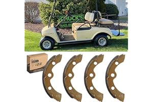 10L0L Set di 4 carrelli da Golf 1011463 Ganasce Freno per Club Car G&E 1981-1994