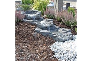 CLGarden Bachlauf Set Bachlaufschalen Wasserfall Kaskade