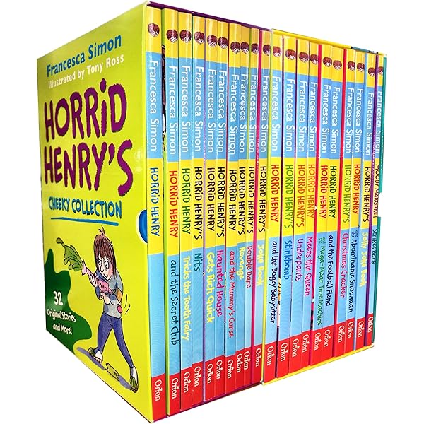 Horrid Henry Early Reader Set 25 Books Collection Box Set by