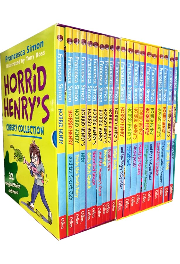 Horrid Henry Early Reader Set 25 Books Collection Box Set by