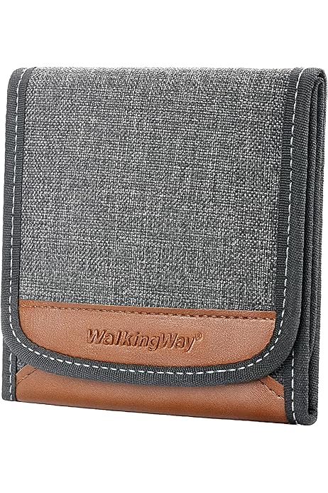 Custodia Per Filtri Fotocamera 82mm - 3 Tasche, Impermeabile E Antipolvere, Nero