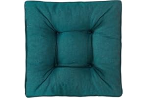 ‎BEST WOOL Best Wool Lounge Kissen für Rattan Gartenmöbel 50x50 cm - Loungekissen für Stuhl - Sitzkissen Rattanmöbel - Hochwertiges Polypropylen