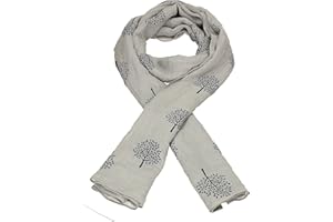 SwankySwans Mulberry Tree Celebrity Designer Scarf Womens Scarf Shawl Wrap Ladies Long Scarf