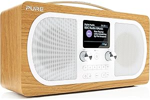 Pure ‎148004 Radio Cyfrowe Wielofunkcyjne, Brązowy, 12.8 x 30.5 x 18 cm