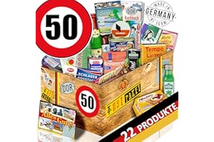 OSTPRODUKTE-VERSAND.DE Ostprodukte/Spezialtiäten Geschenkset/Geburtstag 50 / Geschenk Vater