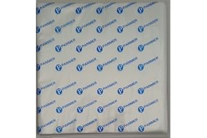 PANMER 17,5 cm Vinylhüllen für Schallplatten 450 Maß Polyethylen Ärmel Premiumqualität Packung mit 100 Stück