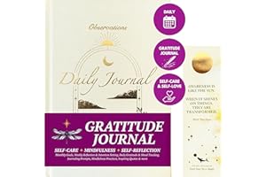 FIND YOUR OWN MAGIC Gratitude Journal for Women and Men - Daily Mental Health Journal for Wellness, Mindfulness and Self Care - Positive, Spiritual Gifts for Women - Manifestation Guided Diary with Prompts