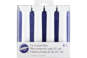Wilton Griechische Kuchensäulen, 12,7 cm, 4 Stück