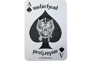 MOTÖRHEAD Motorhead Ace Of Spades Card Patch Woven 7 x 10 cm
