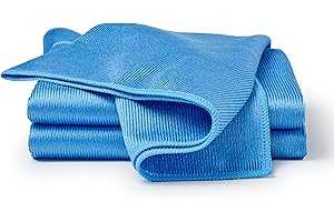 culiclean paño de Cocina Microfibra Profesional (3 paños, 50 x 70 cm, Azul)