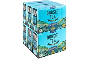 Dorset Tea Decaffeinated Biodegradable Teabags 6 x 80 (480 Teabags total) 100% Rainforest Alliance Certified Decaf Black Tea